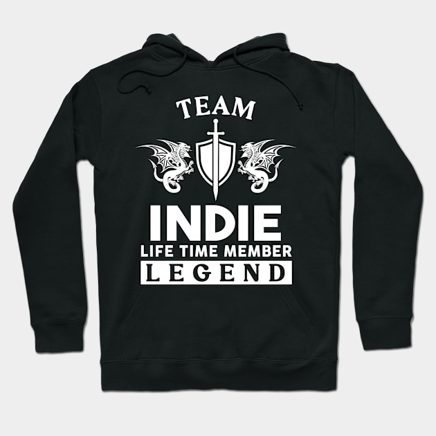 Indie Name T Shirt - Indie Life Time Member Legend Gift Item Tee Hoodie by unendurableslemp118